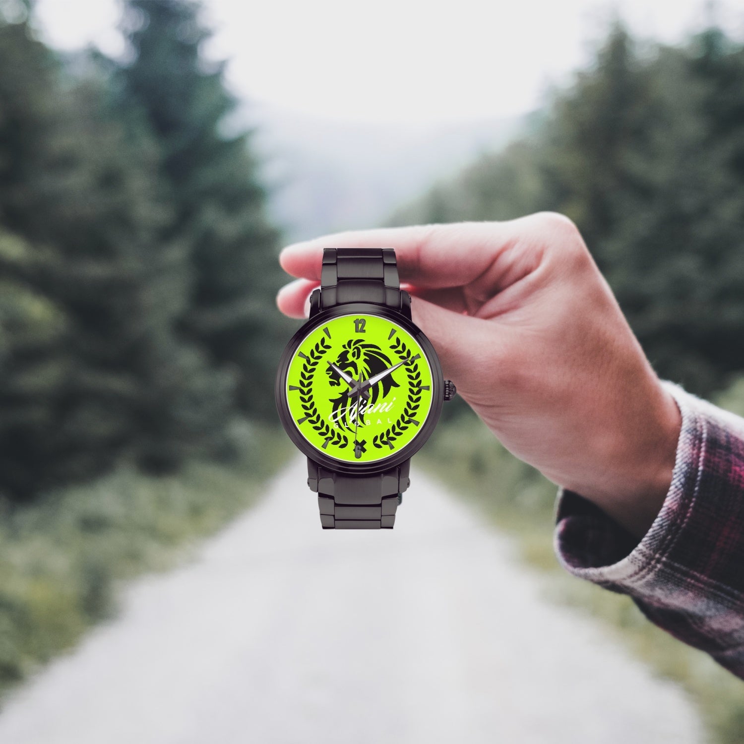 Ajani Lime Automatic Watch